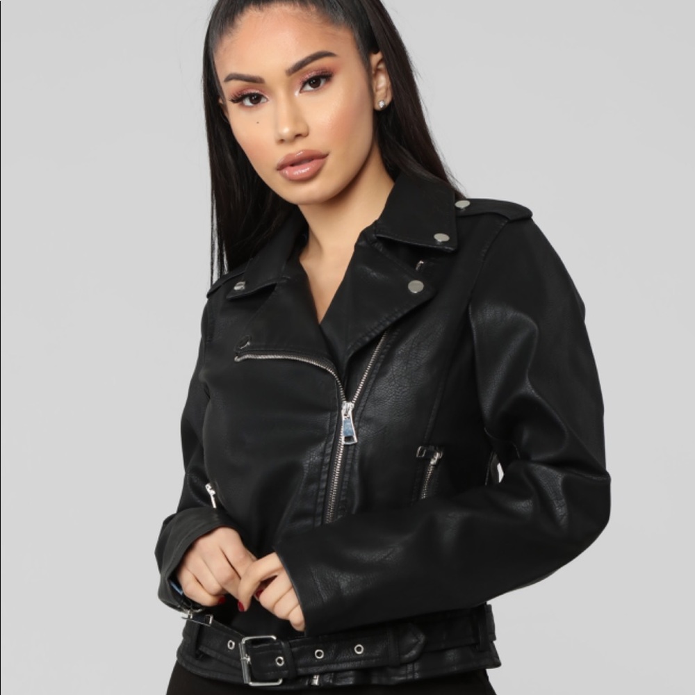 Fashion Nova Leather Jacket